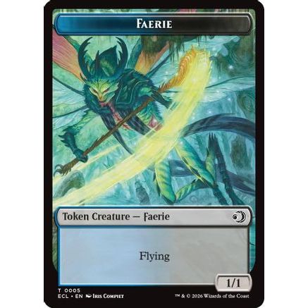 Faerie // Goblin Double-Sided Token (ECL-5 // 6) - Lorwyn Eclipsed Foil