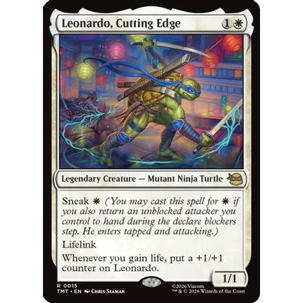 Leonardo, Cutting Edge (TMT-015) - Teenage Mutant Ninja Turtles