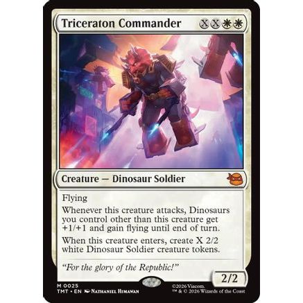 Triceraton Commander (TMT-025) - Teenage Mutant Ninja Turtles Foil