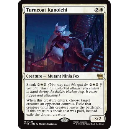 Turncoat Kunoichi (TMT-026) - Teenage Mutant Ninja Turtles Foil