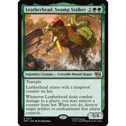 Leatherhead, Swamp Stalker (TMT-117) - Teenage Mutant Ninja Turtles Foil