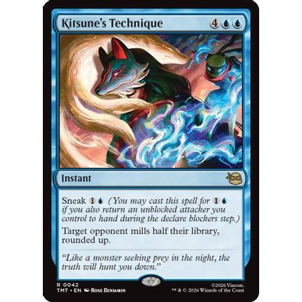 Kitsune's Technique (TMT-042) - Teenage Mutant Ninja Turtles Foil