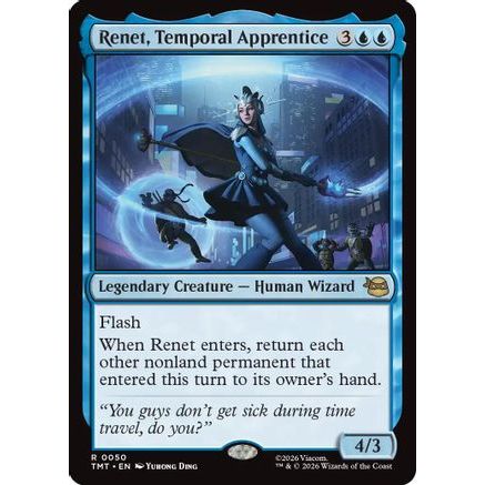 Renet, Temporal Apprentice (TMT-050) - Teenage Mutant Ninja Turtles
