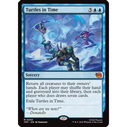 Turtles in Time (TMT-055) - Teenage Mutant Ninja Turtles Foil