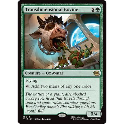 Transdimensional Bovine (TMT-134) - Teenage Mutant Ninja Turtles Foil