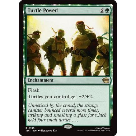 Turtle Power! (TMT-135) - Teenage Mutant Ninja Turtles Foil
