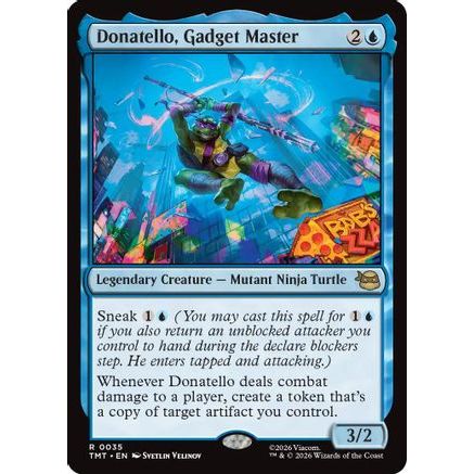 Donatello, Gadget Master (TMT-035) - Teenage Mutant Ninja Turtles Foil
