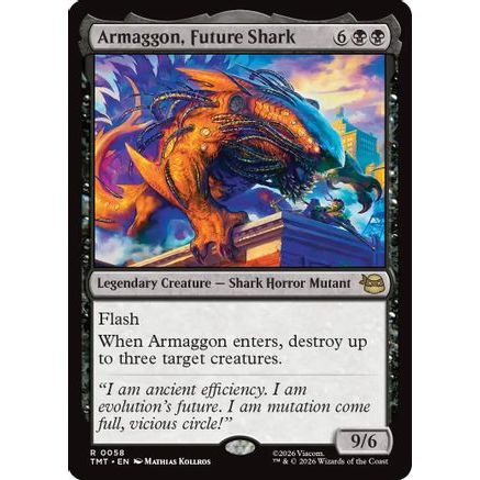 Armaggon, Future Shark (TMT-058) - Teenage Mutant Ninja Turtles