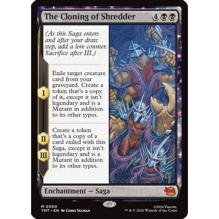 The Cloning of Shredder (TMT-060) - Teenage Mutant Ninja Turtles Foil