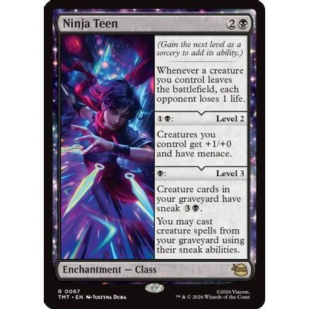 Ninja Teen (TMT-067) - Teenage Mutant Ninja Turtles Foil