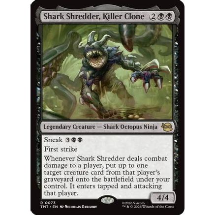 Shark Shredder, Killer Clone (TMT-073) - Teenage Mutant Ninja Turtles