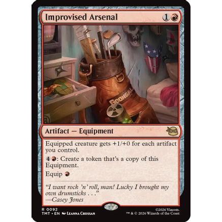Improvised Arsenal (TMT-092) - Teenage Mutant Ninja Turtles Foil