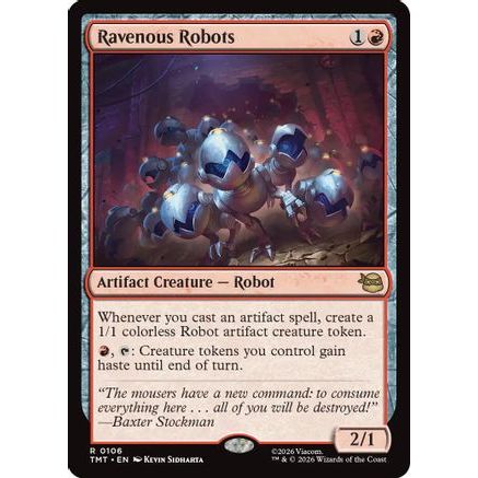 Ravenous Robots (TMT-106) - Teenage Mutant Ninja Turtles