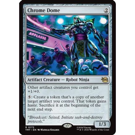 Chrome Dome (TMT-172) - Teenage Mutant Ninja Turtles Foil