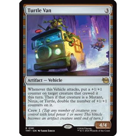 Turtle Van (TMT-181) - Teenage Mutant Ninja Turtles Foil