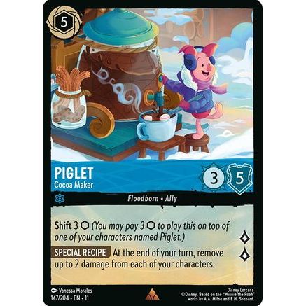 Piglet - Cocoa Maker (147/204) - Winterspell