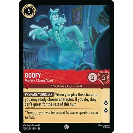 Goofy - Marley's Clumsy Spirit (120/204) - Winterspell