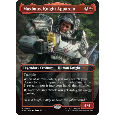 Maximus, Knight Apparent (SLD-2449) - Secret Lair Drop Series Foil