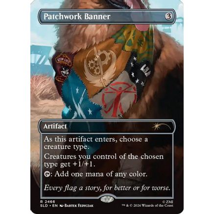 Patchwork Banner (SLD-2466) - Secret Lair Drop Series Foil