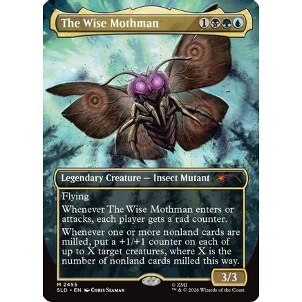 The Wise Mothman (SLD-2455) - Secret Lair Drop Series Foil