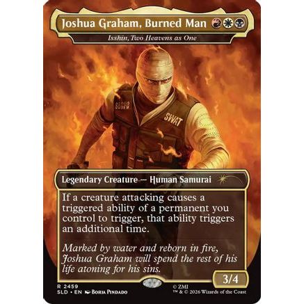 Joshua Graham, Burned Man - Isshin, Two Heavens as One (SLD-2459) - Secret Lair Drop Series Foil