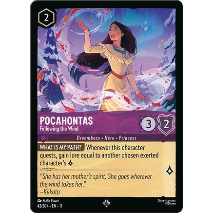 Pocahontas - Following the Wind (42/204) - Winterspell