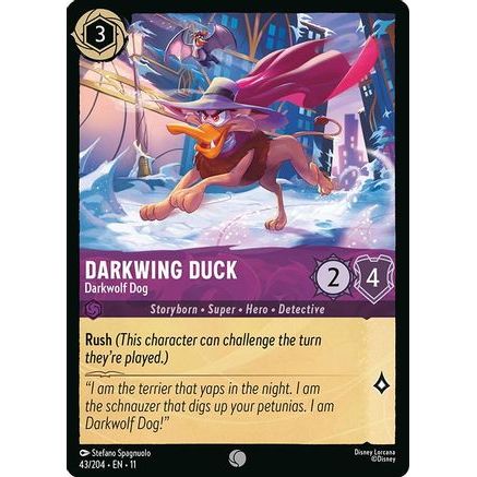 Darkwing Duck - Darkwolf Dog (43/204) - Winterspell