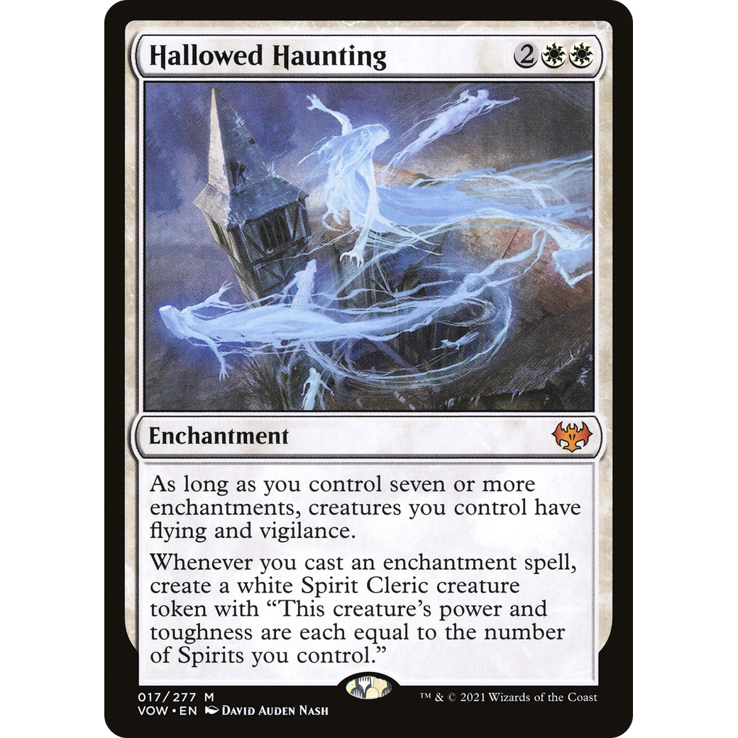 Hallowed Haunting (VOW-017) - Innistrad: Crimson Vow
