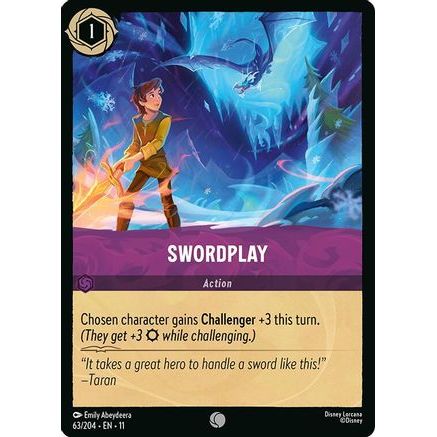 Swordplay (63/204) - Winterspell Cold Foil