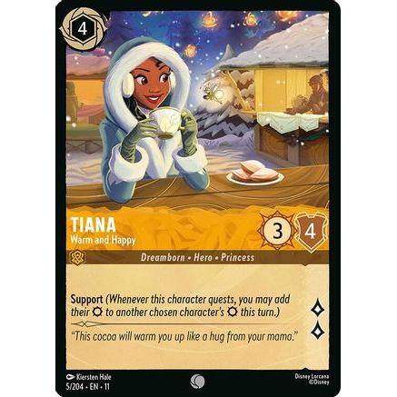 Tiana - Warm and Happy (5/204) - Winterspell