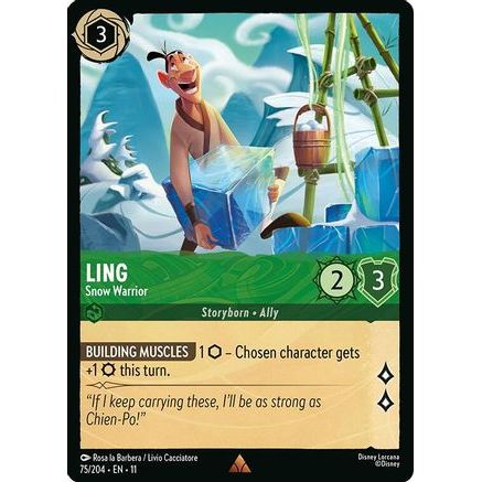 Ling - Snow Warrior (75/204) - Winterspell