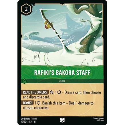 Rafiki's Bakora Staff (99/204) - Winterspell