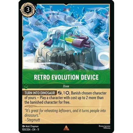 Retro Evolution Device (100/204) - Winterspell Cold Foil