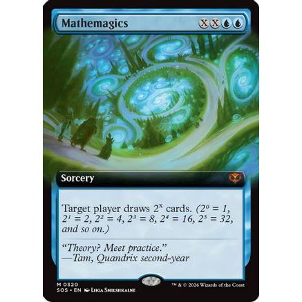 Mathemagics (Extended Art) (SOS-320) - Secrets of Strixhaven Foil