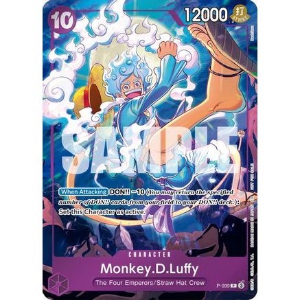 Monkey.D.Luffy (Event Pack Vol. 8) (P-099) - One Piece Promotion Cards Foil