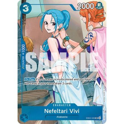 Nefeltari Vivi - EB02-026 (EB02-026) - Extra Booster: One Piece Heroines Edition Foil