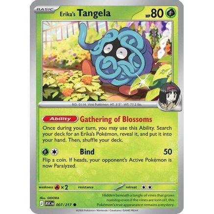 Erika's Tangela - 007/217 7 - ME Ascended Heroes