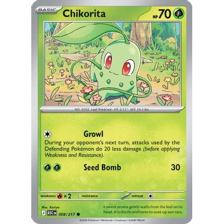 Chikorita 8 - ME Ascended Heroes