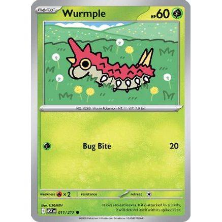 Wurmple 11 - ME Ascended Heroes