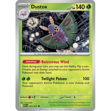 Dustox - 015/217 15 - ME Ascended Heroes