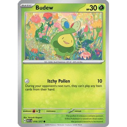 Budew - 016/217 16 - ME Ascended Heroes