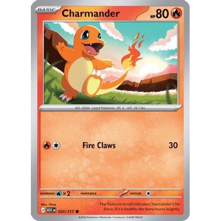 Charmander 20 - ME Ascended Heroes