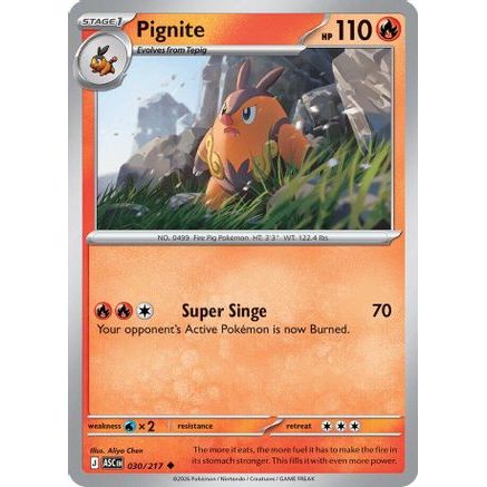 Pignite 30 - ME Ascended Heroes