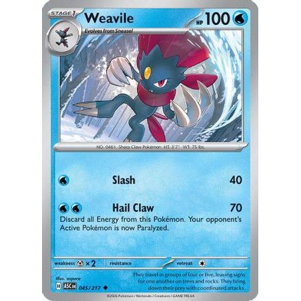 Weavile - 045/217 45 - ME Ascended Heroes