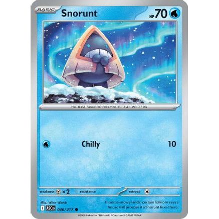 Snorunt - 046/217 46 - ME Ascended Heroes