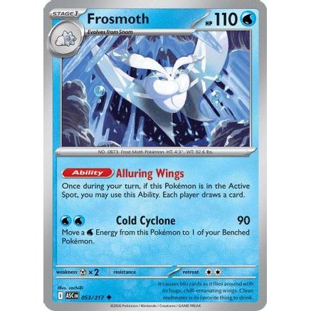 Frosmoth 53 - ME Ascended Heroes