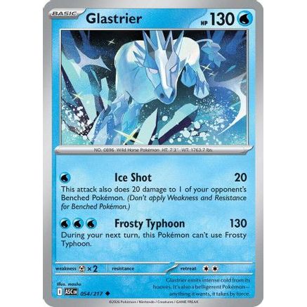Glastrier 54 - ME Ascended Heroes