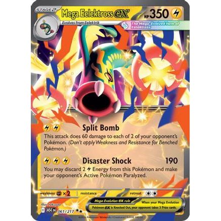 Mega Eelektross ex - 061/217 61 - ME Ascended Heroes Holofoil
