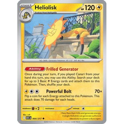 Heliolisk - 064/217 64 - ME Ascended Heroes