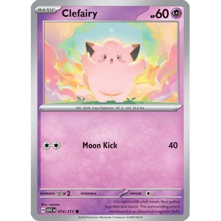 Clefairy 74 - ME Ascended Heroes